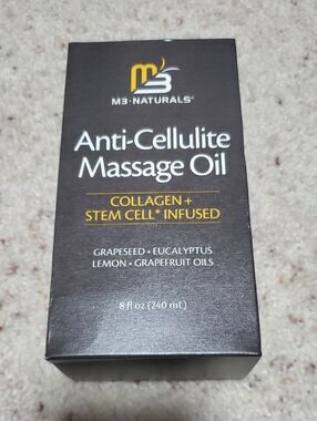 M3 Naturals Anti-Cellulite Massage Oil